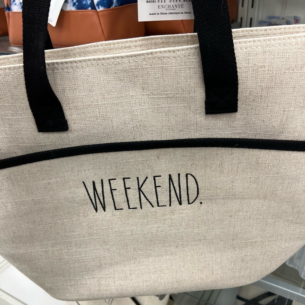 Rae Dunn insulated tote bag